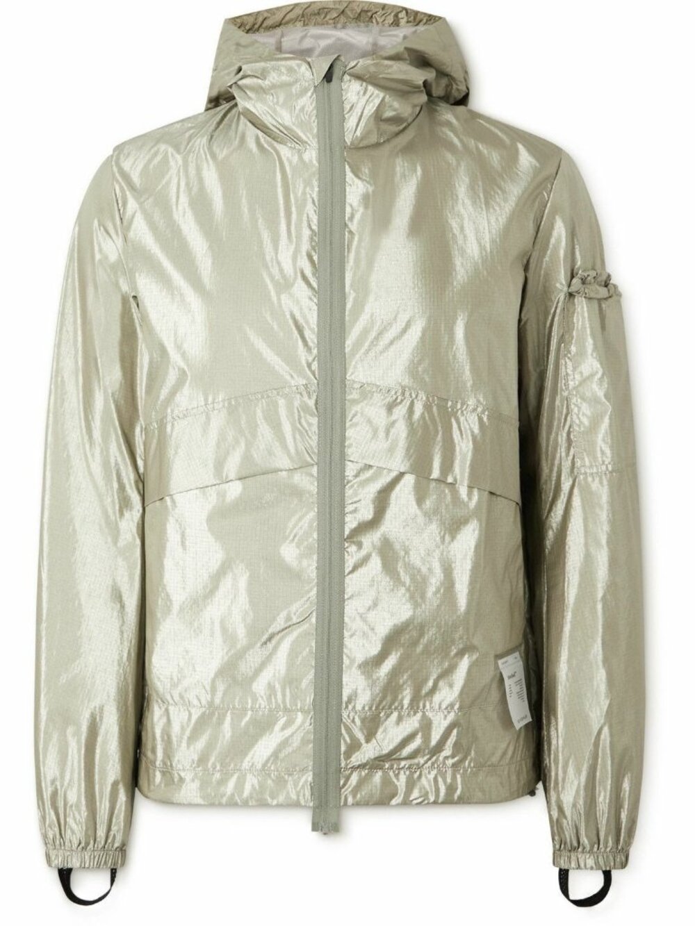 Satisfy Running Silvershell Ripstop Hooded Jacket XL